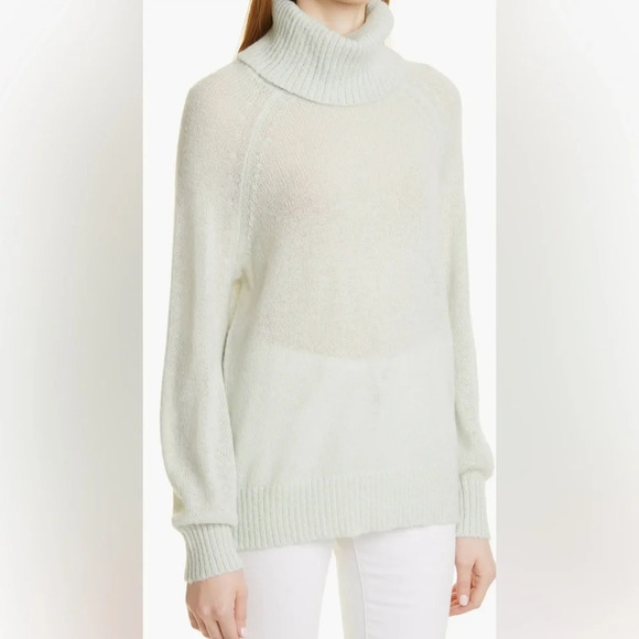 Toccin Cotton & Wool Blend Turtleneck Sweater - Picture 8 of 8